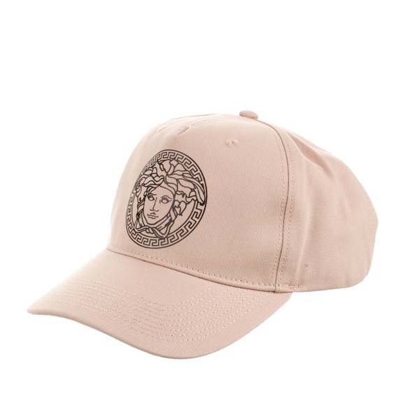Versace Accessories - Versace La Medusa Light Pink Baseball Cap!